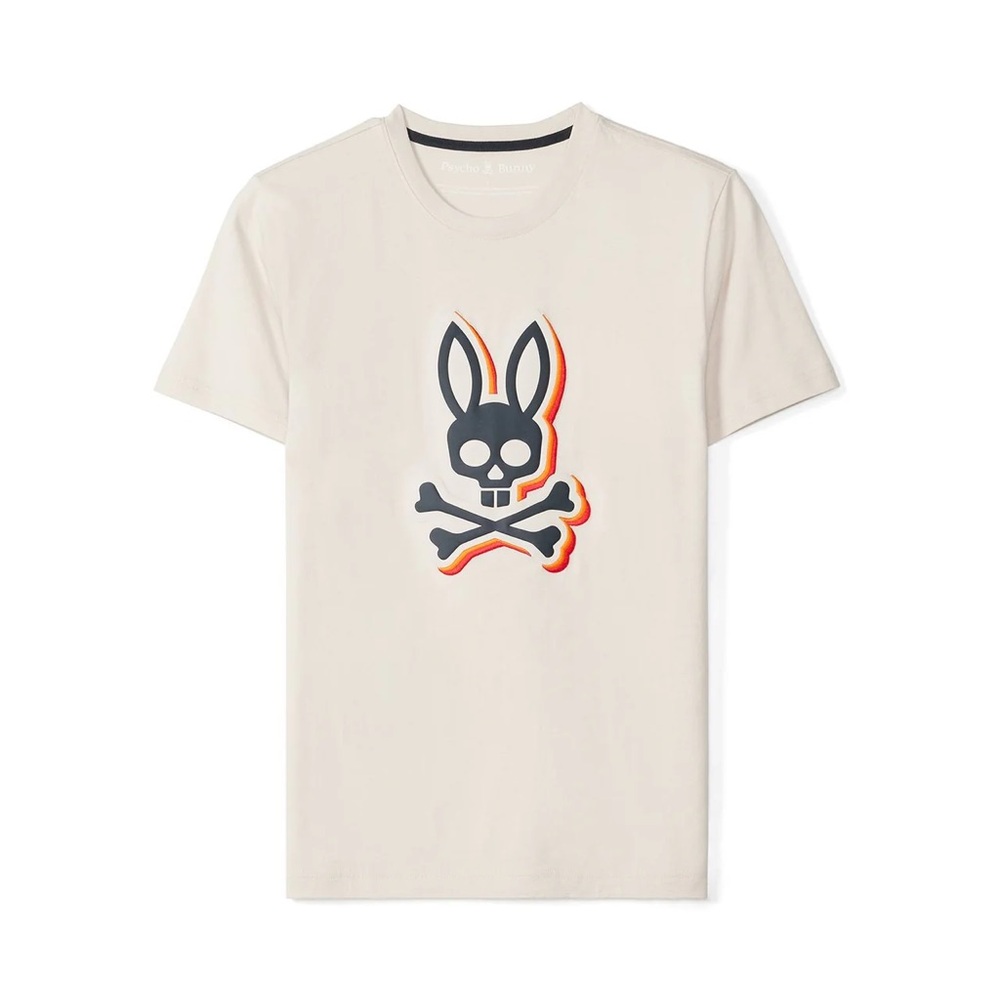 Psycho bunny
PSYCHO BUNNY (MEN'S NATURAL LINEN SANDERSON GRAPHIC TEE